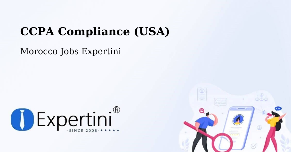 CCPA Privacy Rights & Compliance Notice – Morocco - Morocco Jobs Expertini